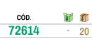 ﻿C D., ,￼,￼,﻿﻿﻿72614﻿,●,﻿ ﻿,﻿20﻿