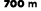 700 m﻿