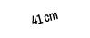 41 cm