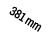 381 mm