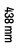 438 mm