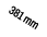 381 mm