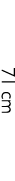 71 cm
