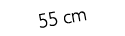 55 cm