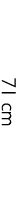 71 cm