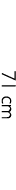 71 cm