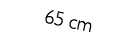 65 cm