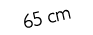 65 cm