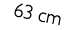 63 cm