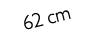 62 cm