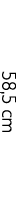 58,5 cm