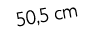 50,5 cm