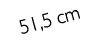 51,5 cm
