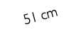 51 cm