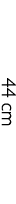44 cm