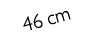 46 cm