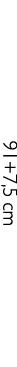 91+7,5 cm