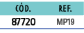 ﻿C D.,﻿REF.,﻿﻿﻿87720﻿,﻿﻿MP19﻿