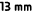 13 mm