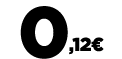 0,12€﻿
